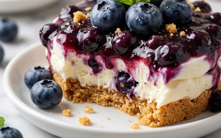 No-Bake Blueberry Yum Yum