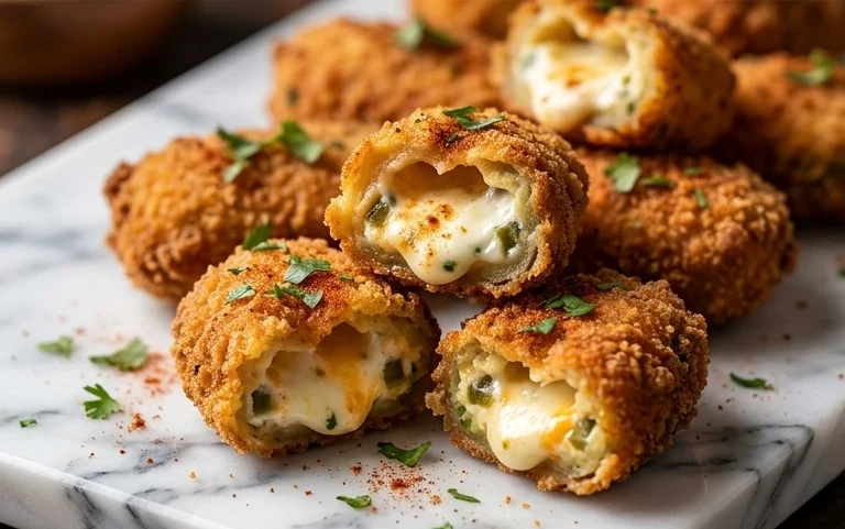 Fried Jalapeno Popper Bites