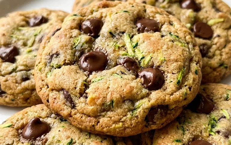 Zucchini Chocolate Chip Cookies