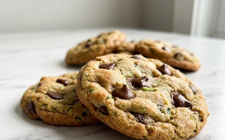Zucchini Chocolate Chip Cookies