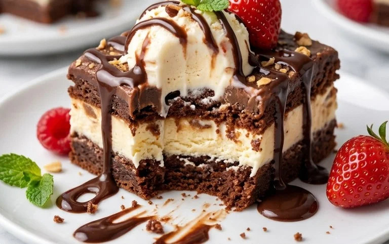 Buster Bar Ice Cream Dessert