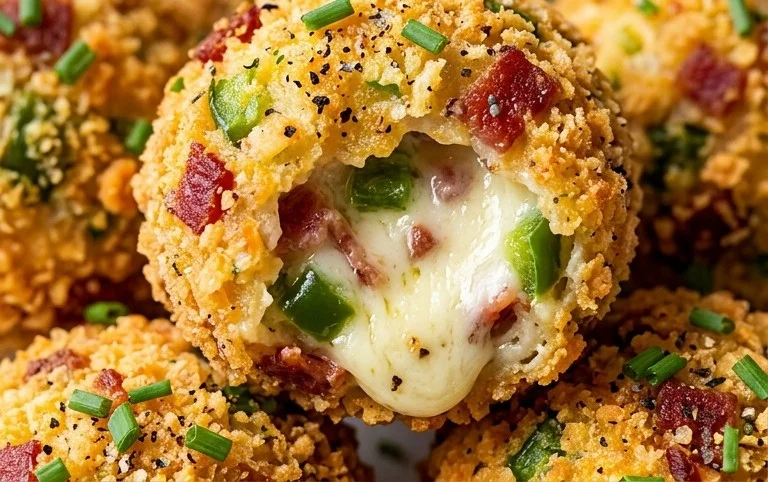 Beef Bacon Jalapeño Popper Cheese Balls
