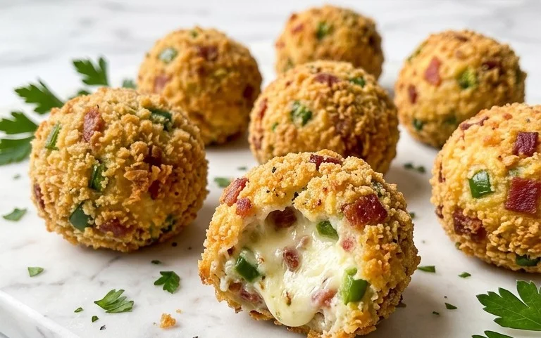 Beef Bacon Jalapeño Popper Cheese Balls
