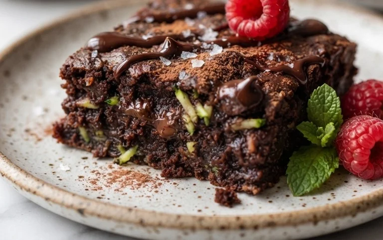 Chocolate Zucchini Brownies Recipe