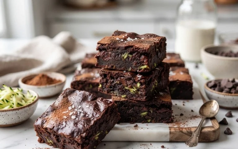 Chocolate Zucchini Brownies Recipe