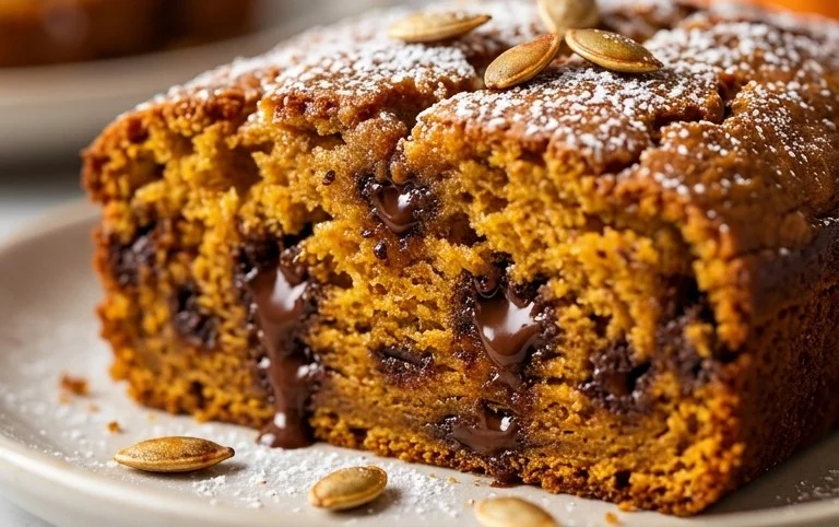 Pumpkin Chocolate Chip Bread
