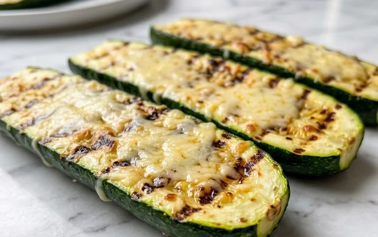 Grilled Zucchini with Parmesan